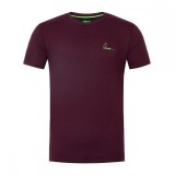 Tricou Minimal Tee Burgundy Marime S, Korda