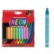 Set Creioane Cerate Little President, 12 Bucăți, Culori Multicolor Neon