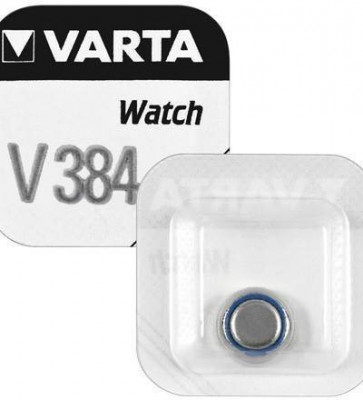 Baterie V384 Varta Silver Oxide 1.55V AG3 SR41SW LR41 7.9x3.6mm foto