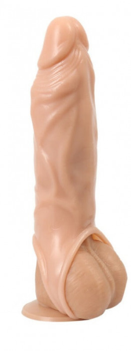 Prelungitor Penis Rick +4 cm, TPE, Natural, Guilty Toys, Sexxify