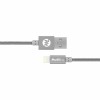 Cablu Date &amp; Incarcare APPLE Lightning - 120cm (Gri) MultiLine