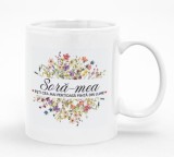 Cana alba personalizata Cea Mai Pretioasa Fiinta Din Lume, INOVATIX&reg;. 330ml