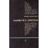 Serban Cioculescu - Varietati critice - 136017