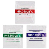 Cumpara ieftin Set de 3 plicuri solutie de calibrare a PH-ului