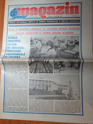 magazin 10 septembrie 1988-art. jud. harghita si gazul metan din medias foto