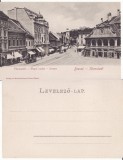Brasov, Kronstadt - Targul inului-clasica, Necirculata, Printata