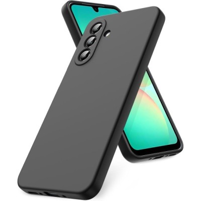 Husa Soft Touch, slim, ALC Mobile, anti soc, compatibila cu Samsung Galaxy A26, Negru Tpu foto
