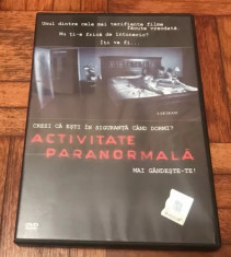 Activitate paranormala - Film Horror DVD Original foto