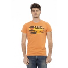 Tricou Barbati Trussardi Action 2AT02C_83Orange foto