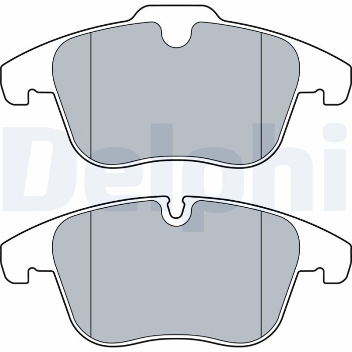 DELPHI LP3526 set placute frana,frana disc