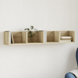 Dulap de perete, stejar sonoma, 99x18x16,5 cm, lemn compozit GartenMobel Dekor, vidaXL