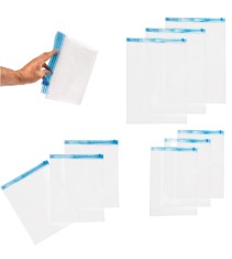 Set 9 saculeți vacuum pentru depozitarea eficientă a hainelor, &amp;icirc;n 3 dimensiuni foto