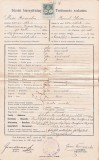 A3350N Testimoniu scolastic Romulus Mioc (viitor primar Petroșani, prefect al județului Hunedoara), 1899, Gimnaziul rom&acirc;n greco-catolic din Beiuș