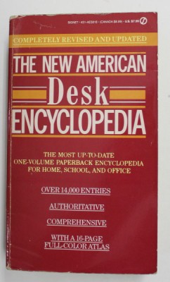 THE NEW AMERICAN DESK ENCYCLOPEDIA , 1989, MICI URME DE UZURA foto