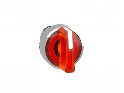 Comutator rotativ 22mm cu LED portocaliu IP66 foto