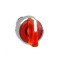 Comutator rotativ 22mm cu LED portocaliu IP66