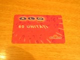 B12 7 - Card incarcare mobil - foarte vechi - piesa de colectie