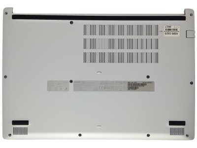 Carcasa inferioara bottom case Laptop, Acer, Aspire 5 A515-54, A515-54G, A515-55, A515-55G, 60.HFQN7.001, EAZAU003A2S, EAZAU00302A, argintiu foto