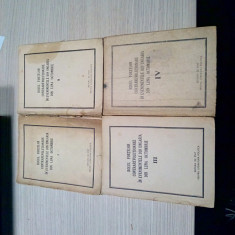 ROLUL FORTELOR CONTRAREVOLUTIONARE IN EVENIMENTELE DIN UNGARIA - 4 Vol., 1957