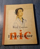 Nic L&#039; heroique Nina Cassian, ilustratii J. Perahim, poezii copii, editie 1958