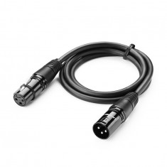 Cablu Cannon XLR Tata la Mama pentru microfon-Lungime 8 Metri