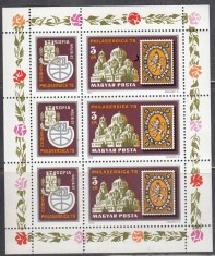 C27 - Ungaria 1979 - Ziua marcii - colita nestampilata MNH