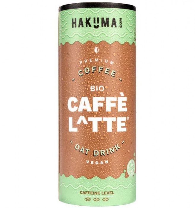 Caffe Latte din Ovaz Eco 235 mililitri Hakuma