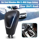 Cumpara ieftin Nuca schimbator, Compatibil cu Ford Mondeo MK4 S-MAX Kuga, Piele ABS, Negru