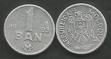MOLDOVA 1 BAN 1993 [2] XF , livrare in cartonas foto