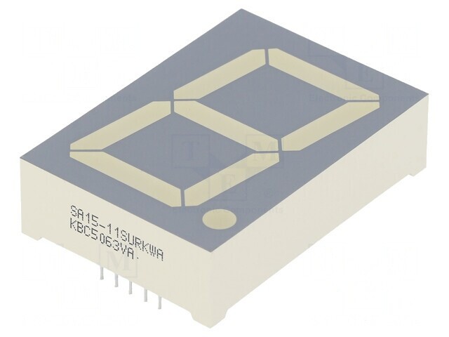 Afişaj LED 7 Segmente 38,1mm Roşu
