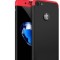Husa Apple iPhone 8, MyStyle, 360&deg; 3in1 Negru-Rosu