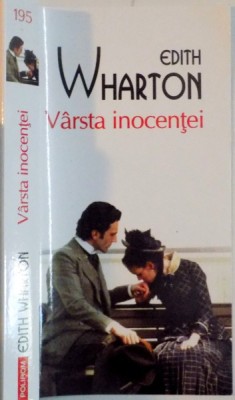 VARSTA INOCENTEI de EDITH WHARTON , 2014 foto