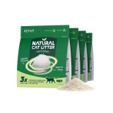 Set 4 cutii nisip ecologic litiera, PETKIT Natural Cat Litter, compatibil cu PetKit PURAMAX 2, PUROBOT MAX PRO si PUROBOT ULTRA