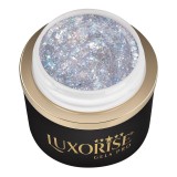 Cumpara ieftin Gel Design 3D LUXORISE - Royal Glitz, Bright Silver 5ml