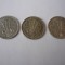 3 THREE PENCE 1951 ; 1955 ; 1957 .ARGINT