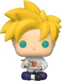 Figurina - Pop! Dragon Ball Z: Super Saiyan Gohan (with Noodles) | Funko