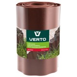 Bordura flexibila pentru gazon Verto, maro, 20 cm x 9 m