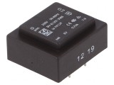 Transformator &icirc;ncapsulat 0,7VA 230V 9V 78mA PCB