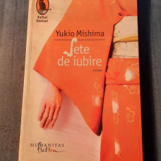 Sete de iubire Yukio Mishima