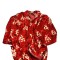 Halat de casa , subtire , culoarea rosu , model scris chinezesc , marimea XL