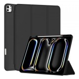 Husa pentru Apple iPad Pro 13 (2024), Techsuit, Flex Trifold, Neagra