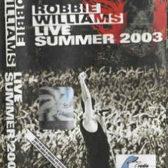 Casetă audio Robbie Williams - Live Summer 2003, originală
