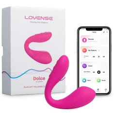 Vibrator Lovense &raquo;Dolce Quake&laquo; 19,7 cm - Roz