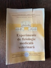 Nicolae Constantin Experimente de fiziologie medicala veterinara foto