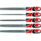 Set 5 pile, Yato YT-6239, lungime 250 mm, din otel T12