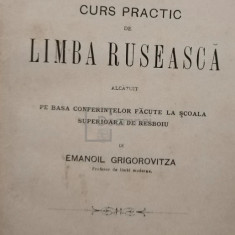 1891 Scoala Superioara Resboiu, Curs practic limba ruseasca, Em Grigorovitza T9