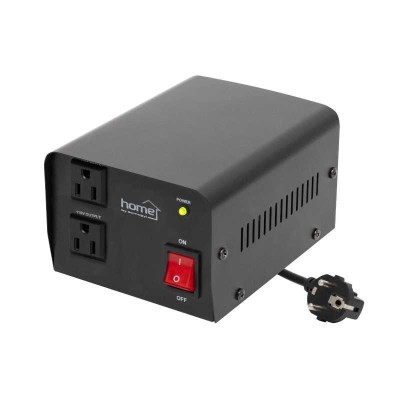 Convertor 230V in 110V 200VA/160W cu doua intrari priza SUA Home foto