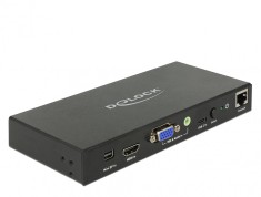 Convertor Multi audio-video (Mini Displayport, HDMI, VGA) la HDMI 4K 60Hz, Delock 87732