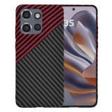 Husa pentru Motorola Edge 50 Neo, Techsuit, Carbonite FiberShell Vortex, Rosie