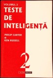 TESTE DE INTELIGENTA VOL.2-P. CARTER, K. RUSSELL-280476